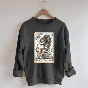 Volleyball Mom Tarot Card Sweatshirt