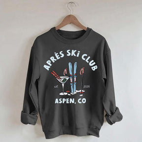 Custom Apres Ski Club Bachelorette Sweatshirt