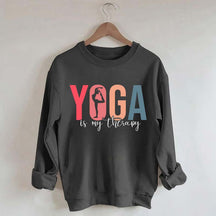 Yoga Is My Therapy Sweatshirt