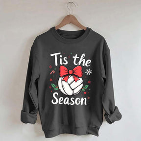 Tis The Season Volleyball Christmas Sweatshirt