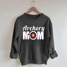 Archery Mom Bow and Arrow Sweatshirt