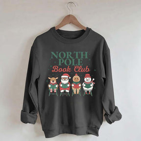 Retro Christmas Bookish Sweatshirt