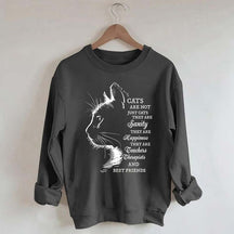 Inspirational Cat Quote Lover Sweatshirt