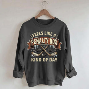 Funny Hockey Mom Festive Sports Sweatshirt