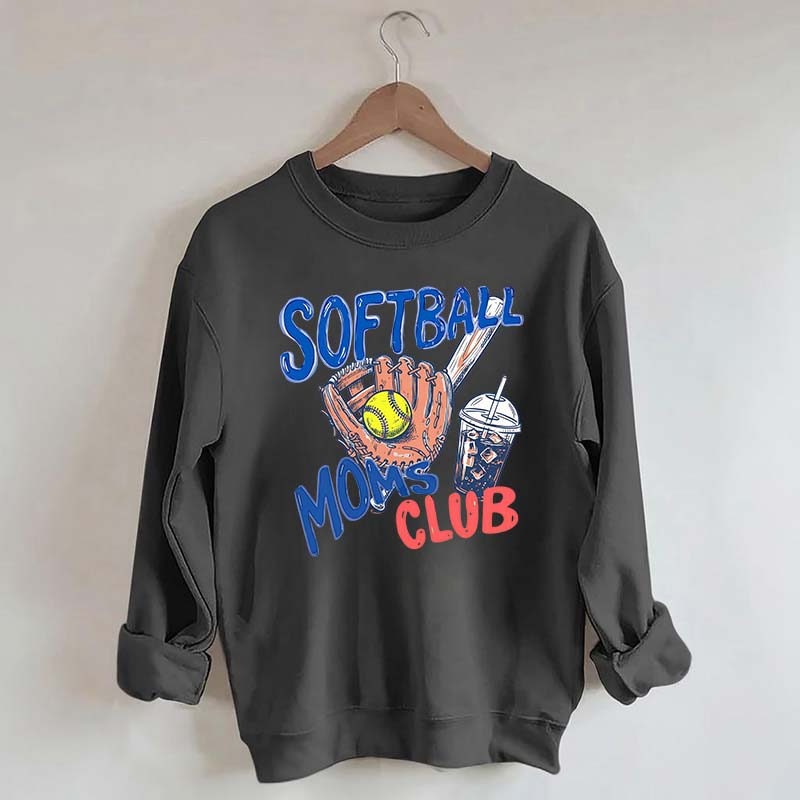 Softball Moms Club Sweatshirt