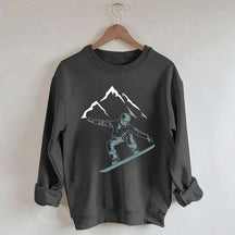 Funny Snowboarder Gifts Sweatshirt
