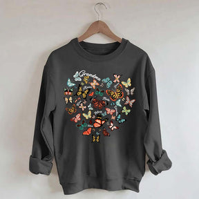Leopard Heart Butterfly Sweatshirt