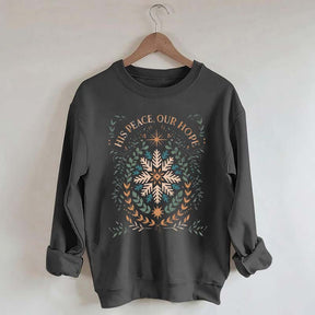 Christmas His Peace Our Hope Sweatshirt