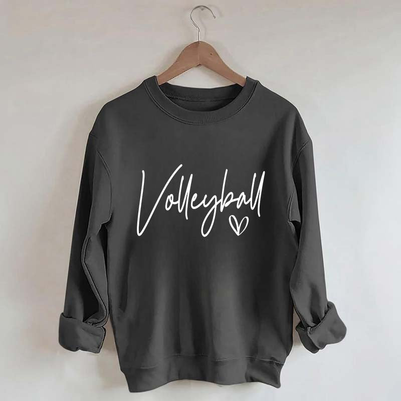 Volleyball Mom Back to School Sports Sweatshirt