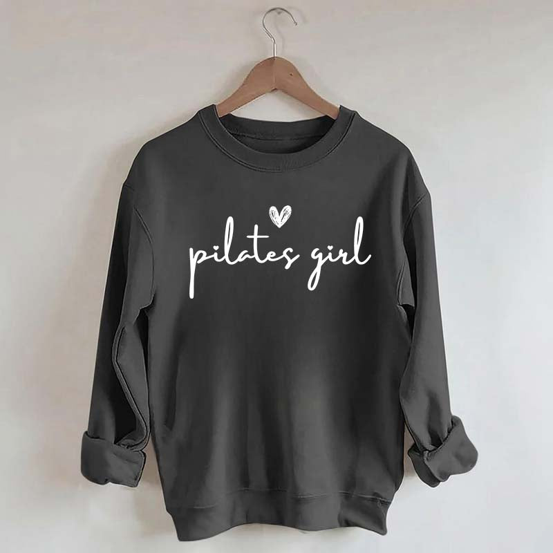 Yoga Workout Cute Pilates Girl Sweatshirt