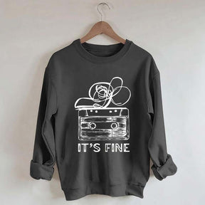 Retro Cassette Tape 90s Music Sweatshirt