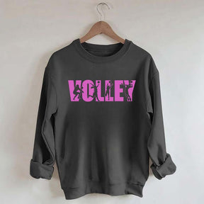 Beach Volley Frauen Volleyball Sport Sweatshirt