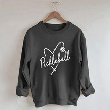 Pickleball Heart Sweatshirt
