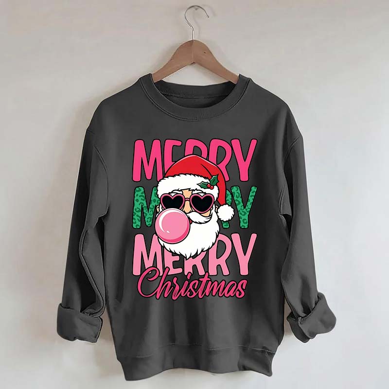 Merry Christmas Santa Claus Sweatshirt