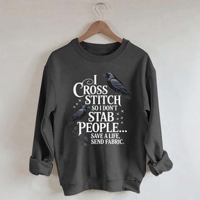 Cross Stitching Gift for Mom Sweatshirt