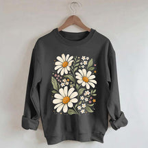 Boho Style Daisies Sweatshirt