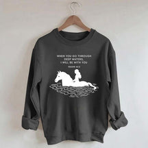 Christ Horse Religous Sweatshirt