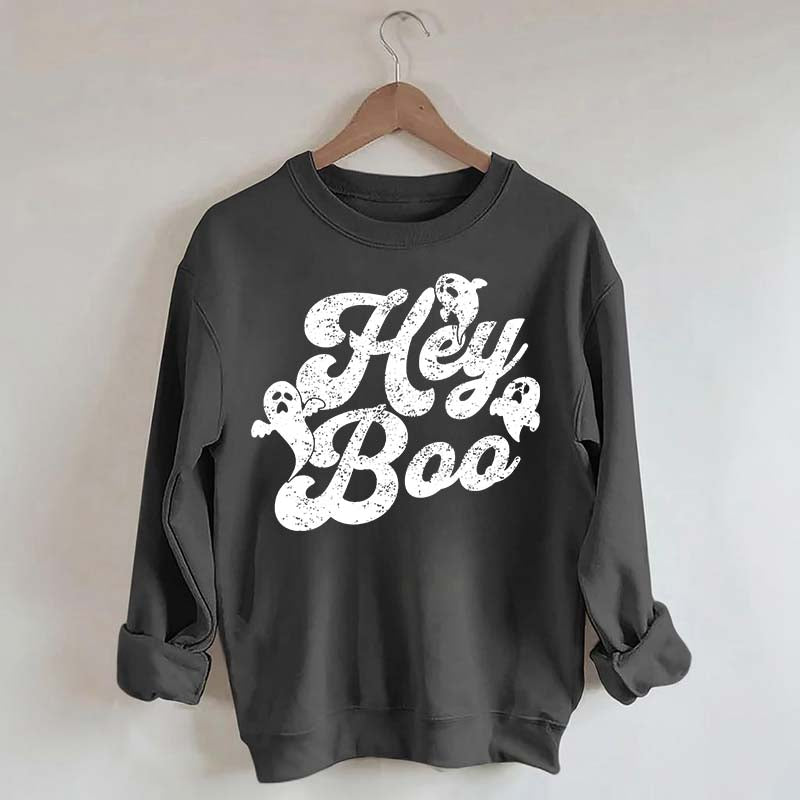 Retro Halloween Boo Sweatshirt