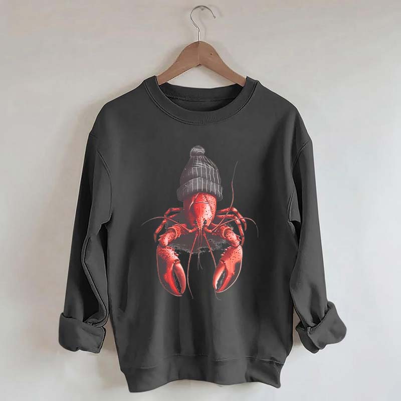 Trendy Lobster Sweatshirt