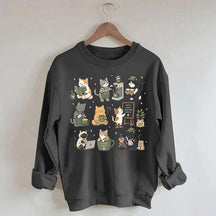 Coffee Cats Catpuccino Sweatshirt
