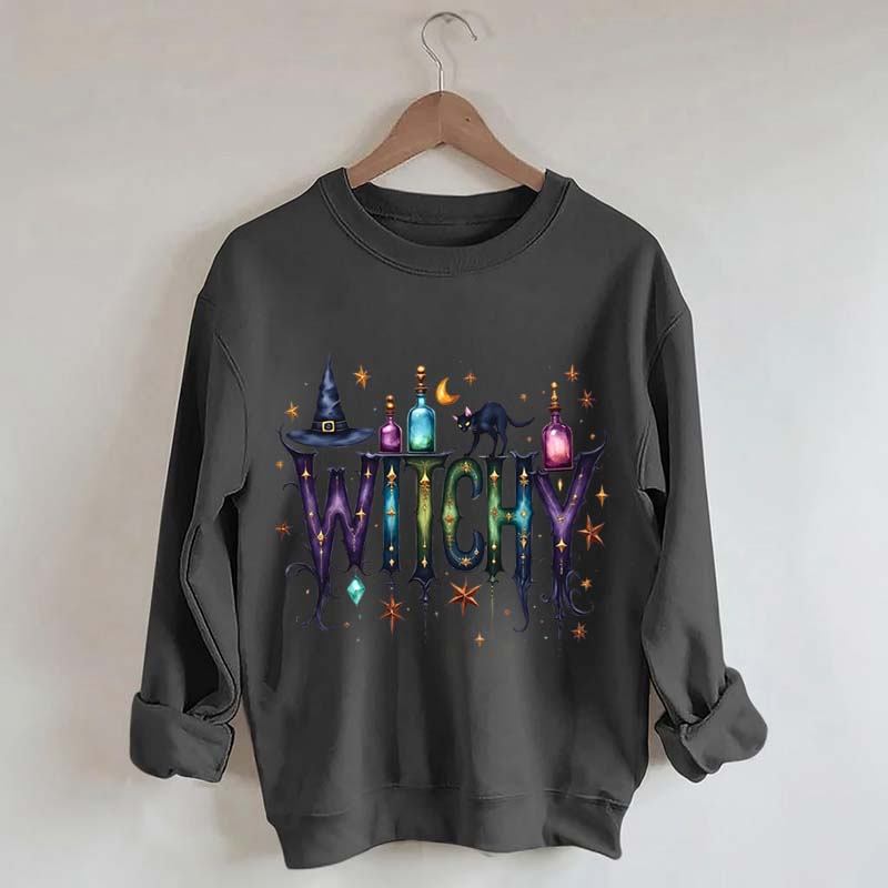 Halloween Witch Sweatshirt