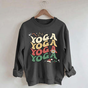 Yoga Christmas Instructor Sweatshirt
