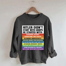 Anti Fascism Protest Sweatshirt