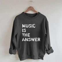 Retro Music is the Answer Sweatshirt