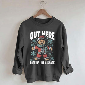 Funny Christmas  Cute Gingerbread Sweatshirt