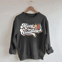 Merry Christmas Family Retro Sweatshirt