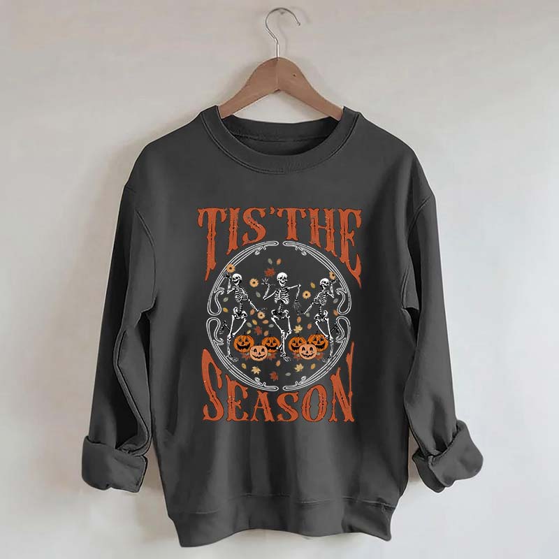 Tis The Season Skeletons Dancing Sweatshirt