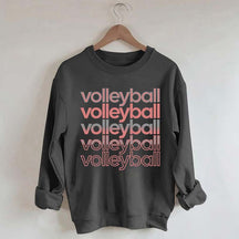Cute Volleyball Retro Sweatshirt