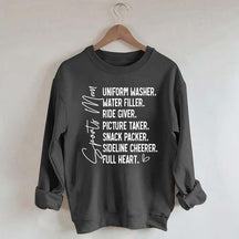 Funny Mama Game Day Sports Sweatshirt