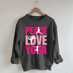 Yoga Is The Journey Back To Yourself Sweatshirt