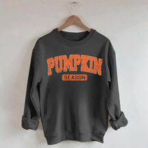 Retro Autumn Pumpkin Season Sweatshirt