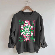 Queen of Clubs Golf Sweatshirt