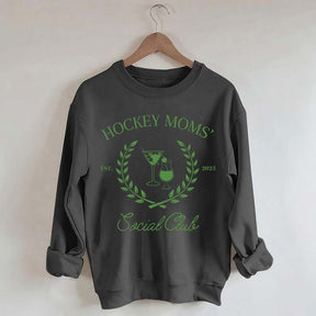 Personalized Hockey Moms Club Sweatshirt