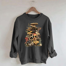Retro Goblincore Mushroom Dark Cottagecore Sweatshirt