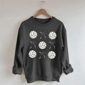 Volleyball Bows Sweatshirt