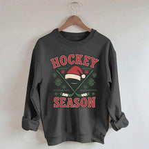 Christmas Hockey Sweatshirt