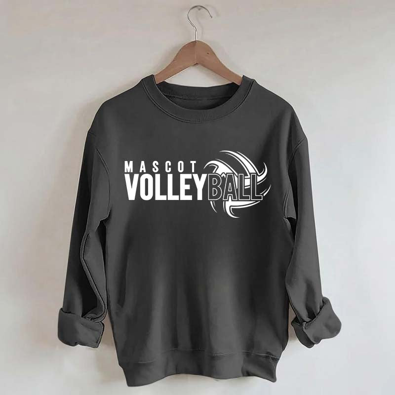 Volleyball Mascot Sweatshirt