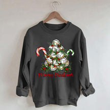 Volleyball Christmas Merry Xmas Sweatshirt