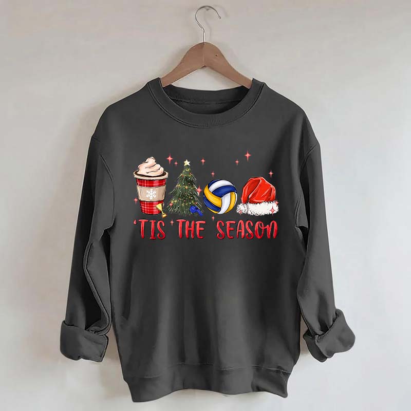 Volleyball Lover Christmas Sweatshirt