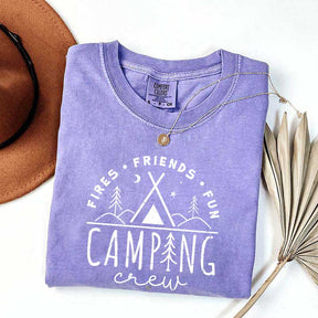 Fires Friends Fun Camping T-Shirt