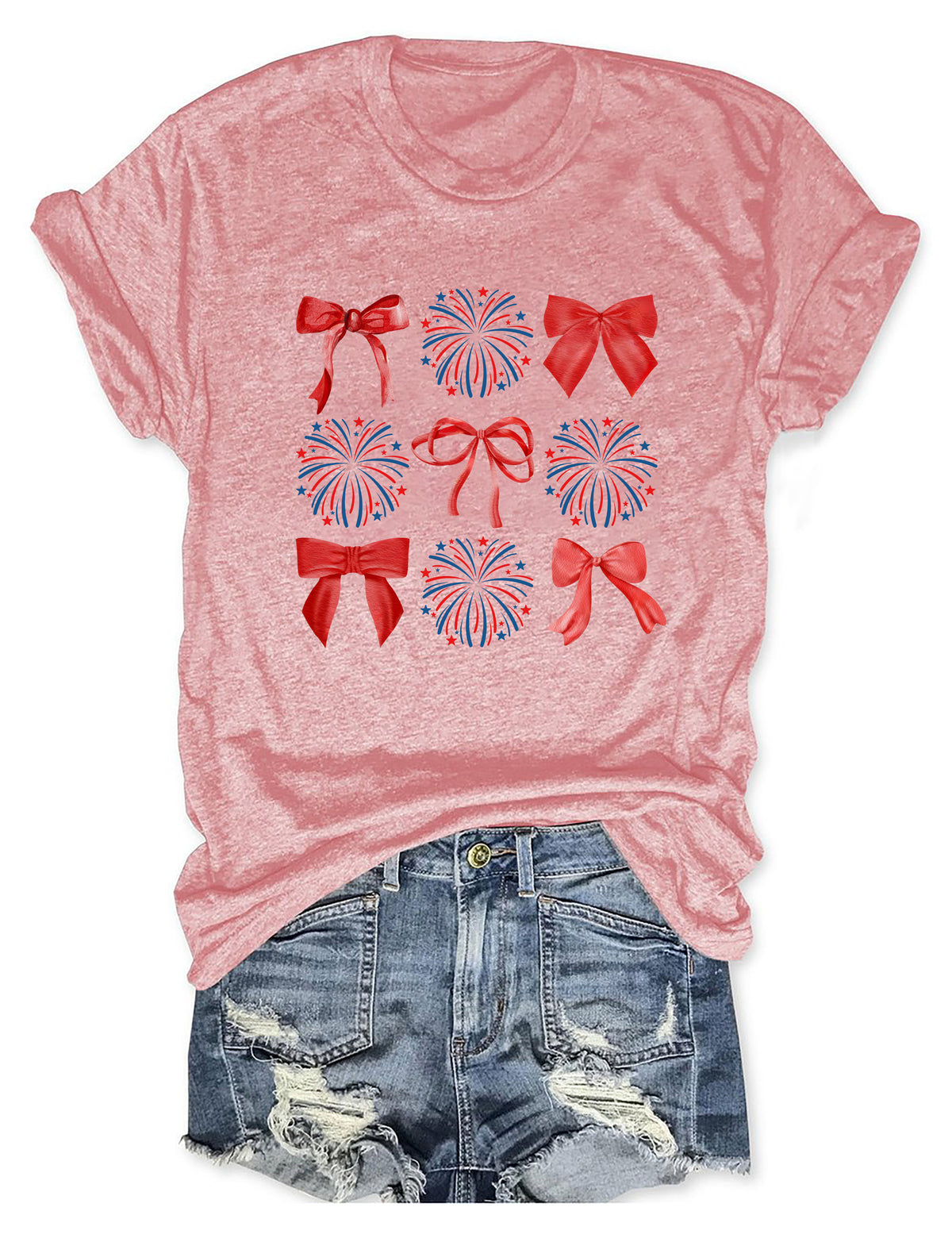 4th Of July American Fireworks T-shirt