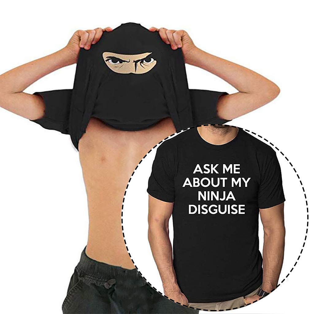 Ninja Disguise Funny Cool T-shirt