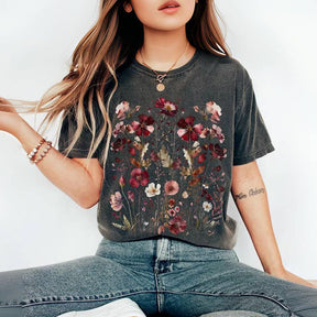 Boho Wildflower Nature T-shirt