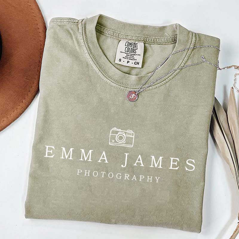 Personalized Photography T-Shirt