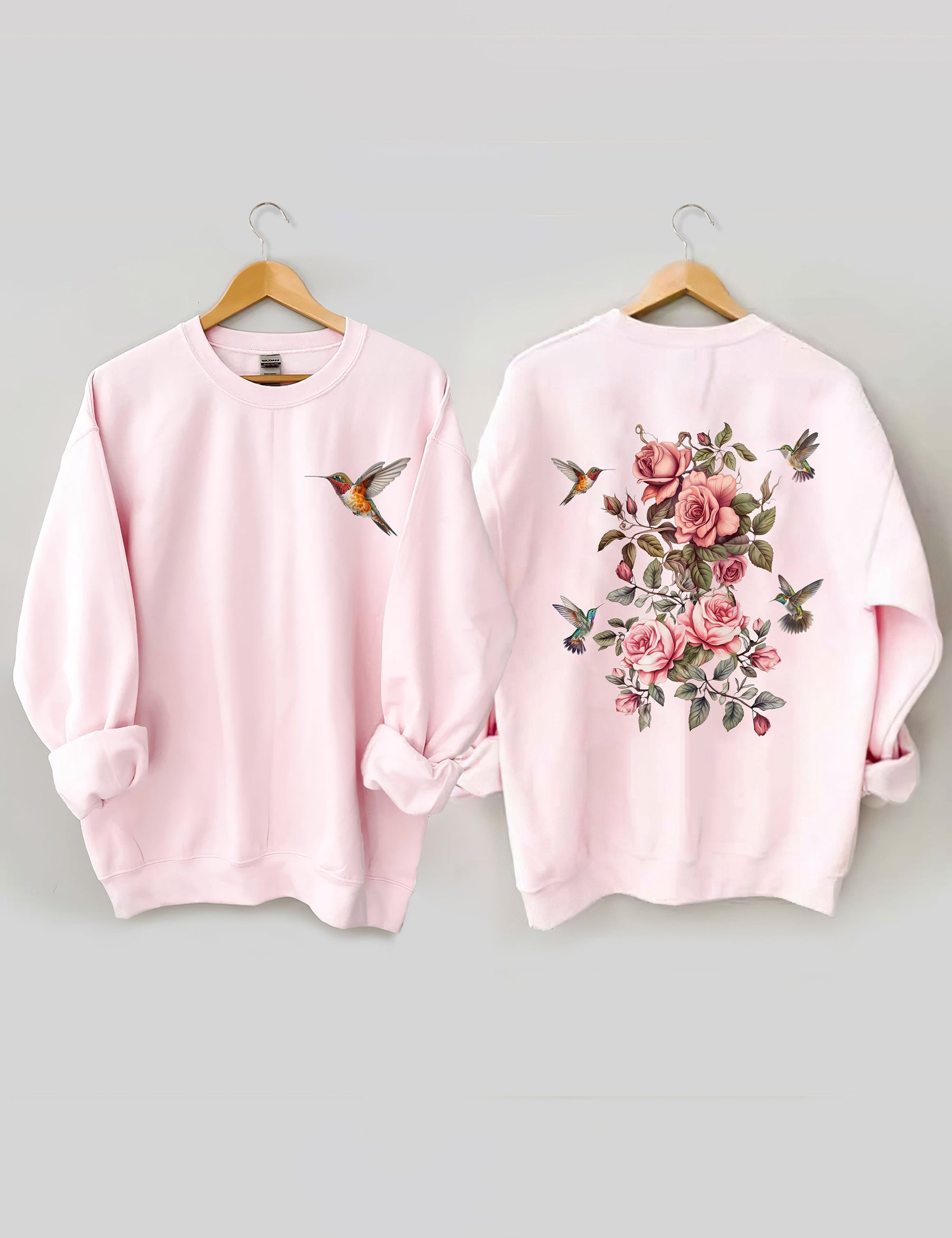 Wildflower And Bird Sweatshirt