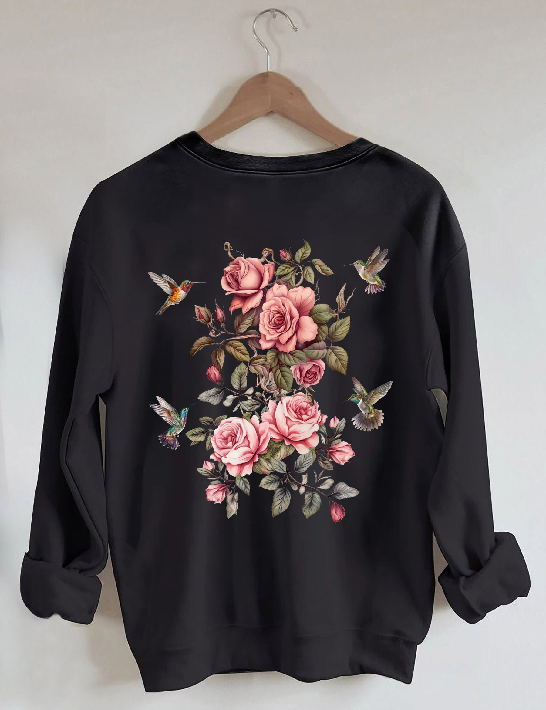 Wildflower And Bird Sweatshirt